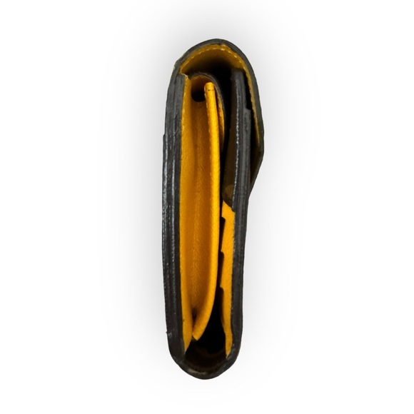 LOUIS VUITTON Limited Edition Marie-Lou Tri-fold Long Wallet, Mimosa - Picture 6 of 16